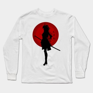 Samurai Woman Long Sleeve T-Shirt